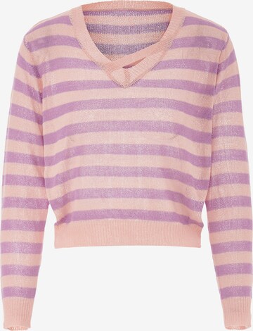 Pull-over IMMY en violet : devant