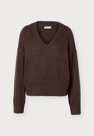 HOLLISTER Sweater in Brown: front