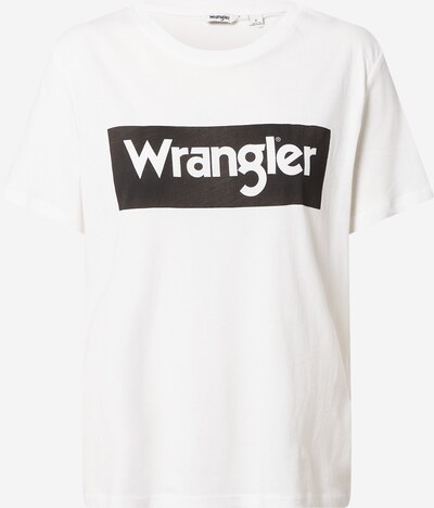 WRANGLER Shirt in schwarz / offwhite, Produktansicht