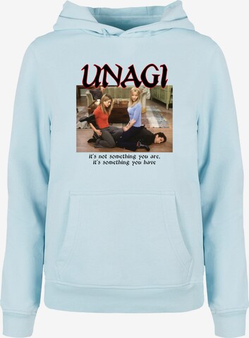 ABSOLUTE CULT Sweatshirt 'Friends - Unagi' in Blau: predná strana
