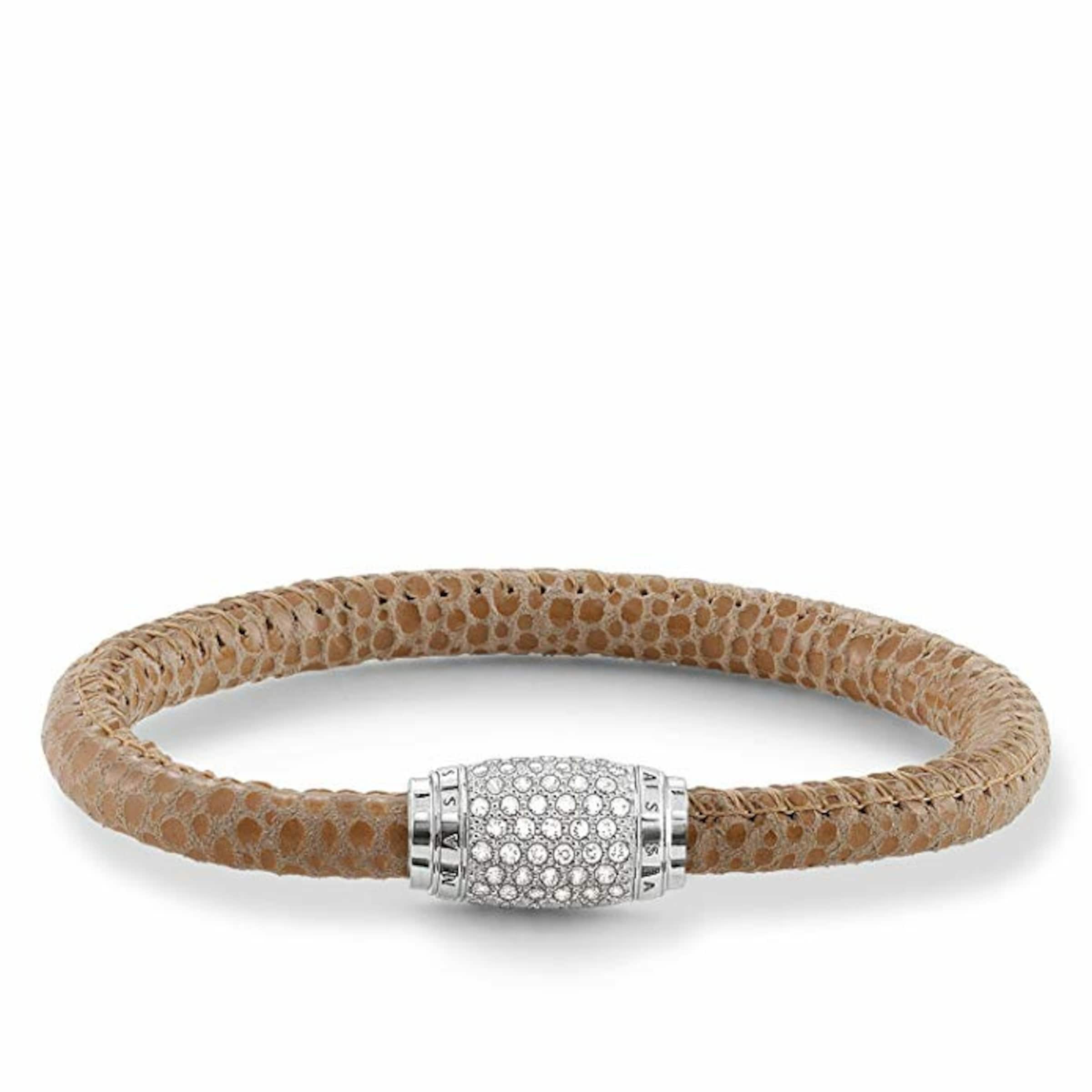 Thomas Sabo Armband in Bruin: voorkant