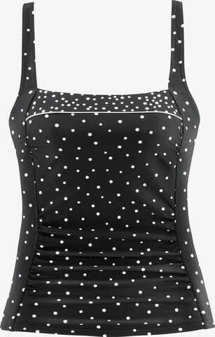 LASCANA Bralette Tankini Top in Black: front