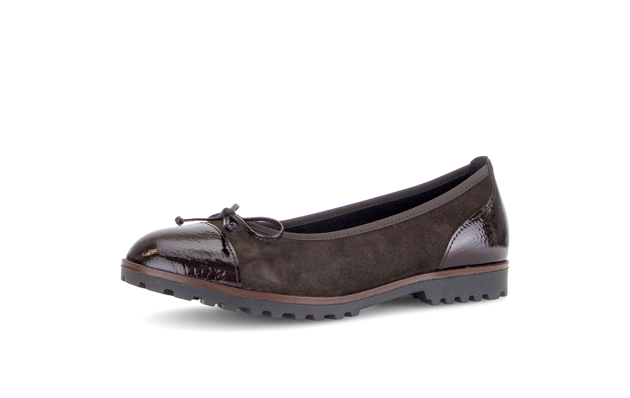 GABOR Ballerina in Brown: front