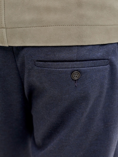 JACK & JONES Lærredsbukser 'JPSTOLLIE DEVON' i 28/30 i navy, Produktvisning