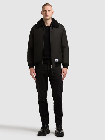khujo Winterjacke 'Amos' in Schwarz