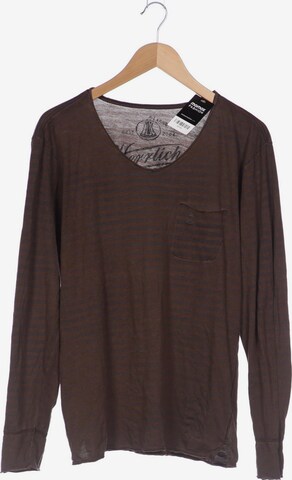Herrlicher Shirt in XL in Brown: front