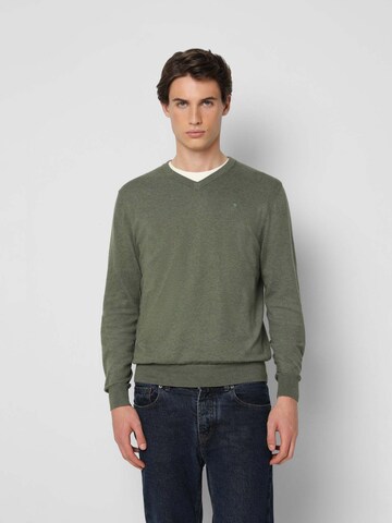 Scalpers Sweater in Green: front