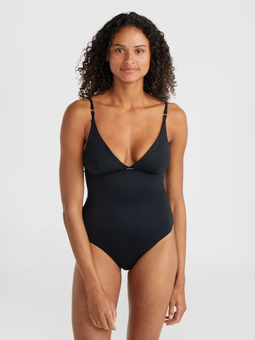 O'NEILL Triangle Swimsuit 'Sunset' in Black: front