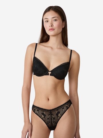 T-shirt Reggiseno 'Aura' di ETAM in nero