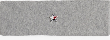 Tommy Jeans Stirnband in Grau: Vorderseite