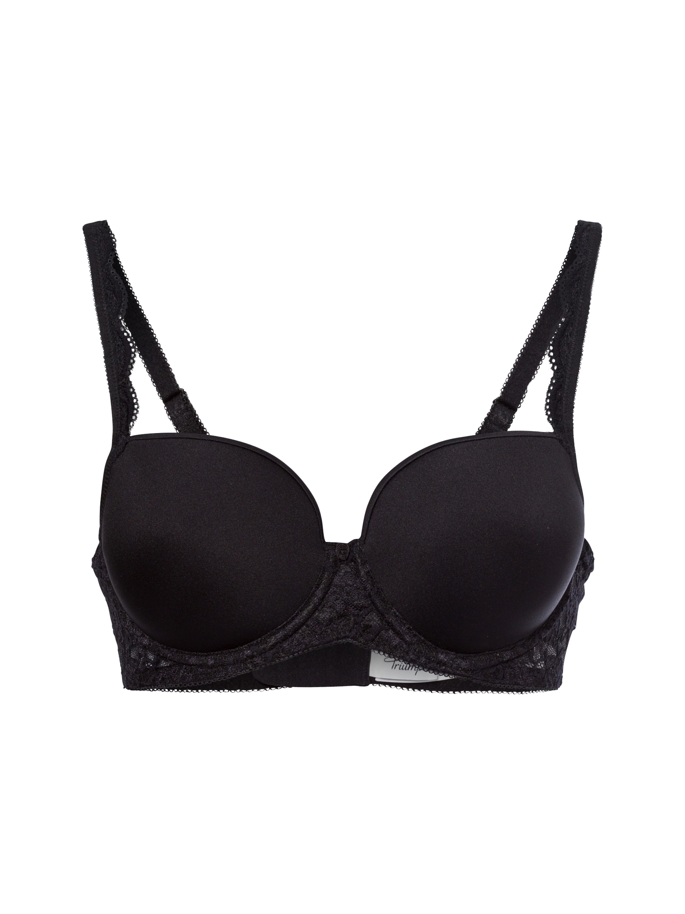 TRIUMPH BH ' Amourette ' in Schwarz: Vorderseite