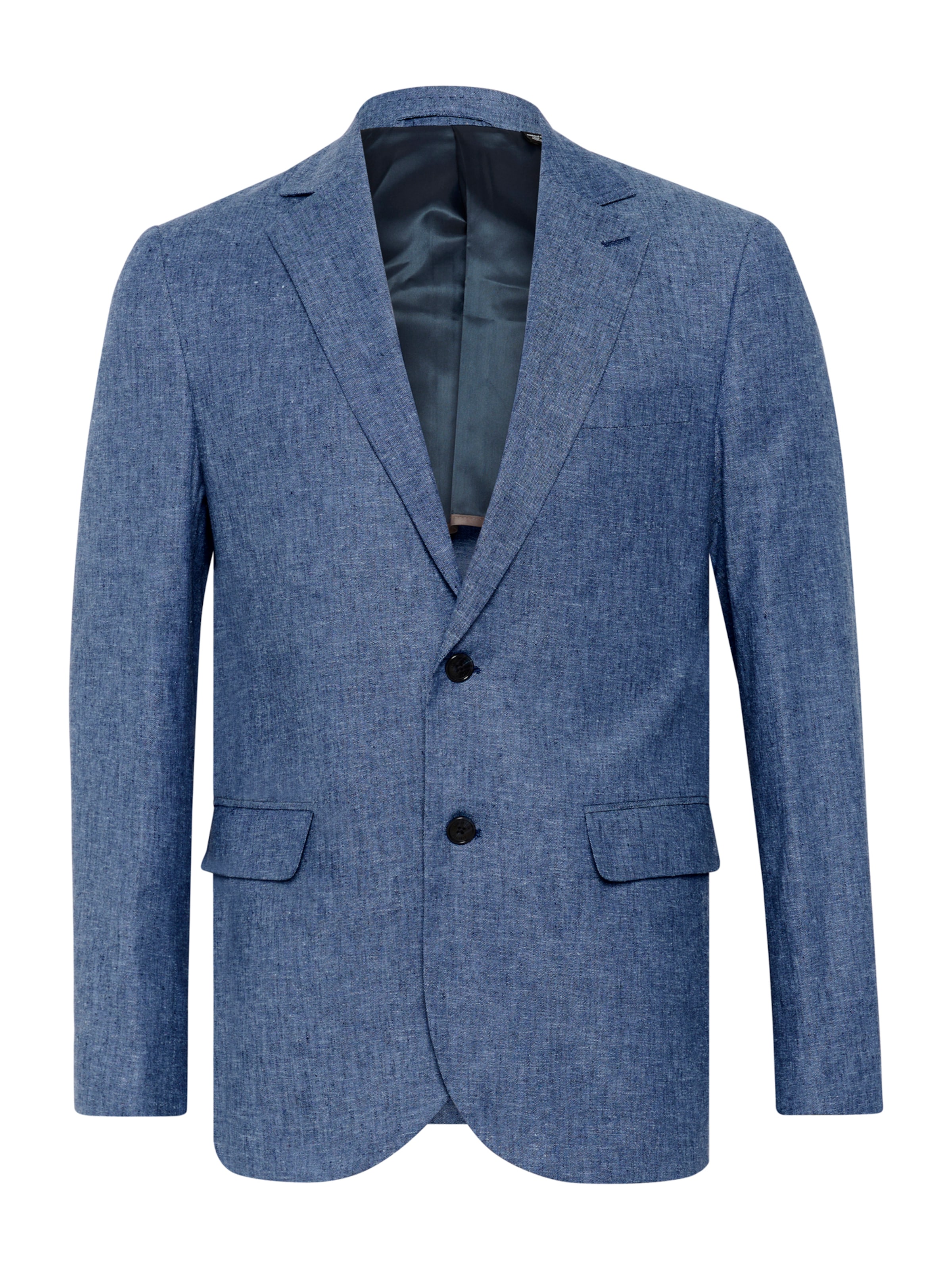 Matinique Regular fit Colbert 'MAGeorge' in Blauw: voorkant