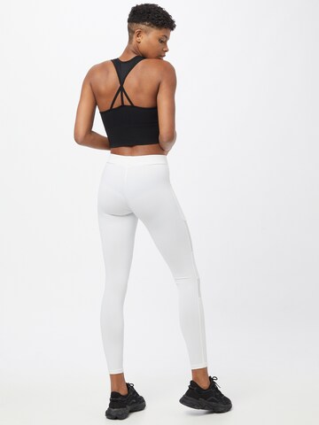 Urban Classics Skinny Leggings i vit