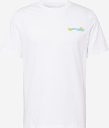 CONVERSE Shirt 'HOW TO LEMONADE' in White: front