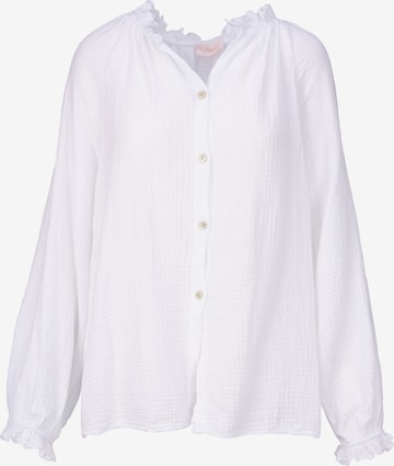 Chemisier 'Cloe' Seasons of April en blanc : devant