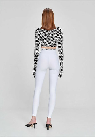 MONOSUIT Skinny Leggings 'SECOND SKIN' in Wit