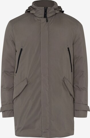 BRAX Winter Jacket in Grey: front