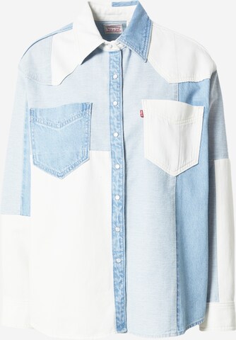 LEVI'S ® Blouse 'Donovan Western Shirt' in Blue: front