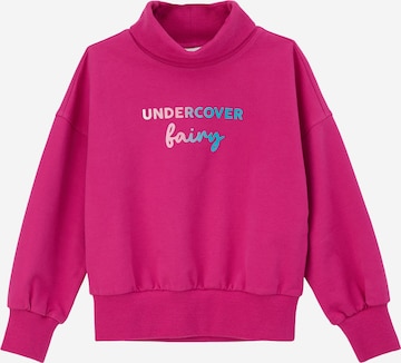 Sweat-shirt s.Oliver en rose : devant