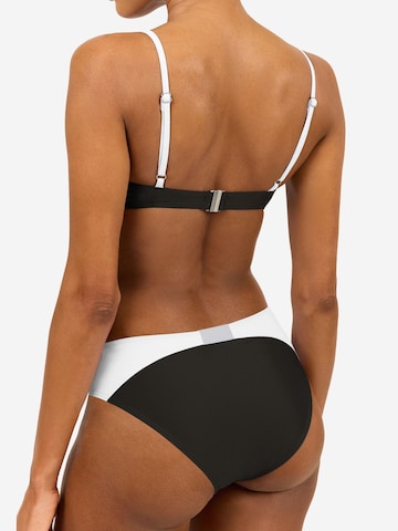 Triangle Hauts de bikini sport 'Timor Bikini Top Luna' Horizon Athletic en noir