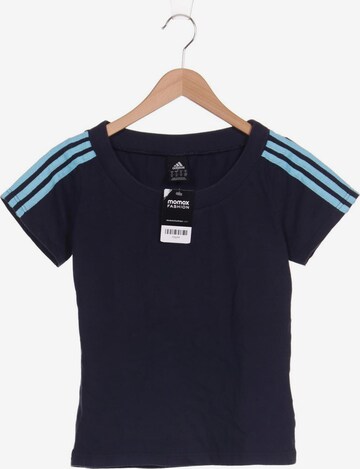 ADIDAS PERFORMANCE T-Shirt S in Blau: predná strana