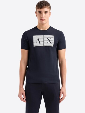 Maglietta '8NZTCKZ8H4Z1100' di EA7 Emporio Armani in blu: frontale