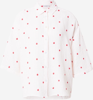 Chemisier Eight2Nine en blanc : devant