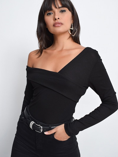 Cool & Sexy T-shirt en noir, Vue avec produit