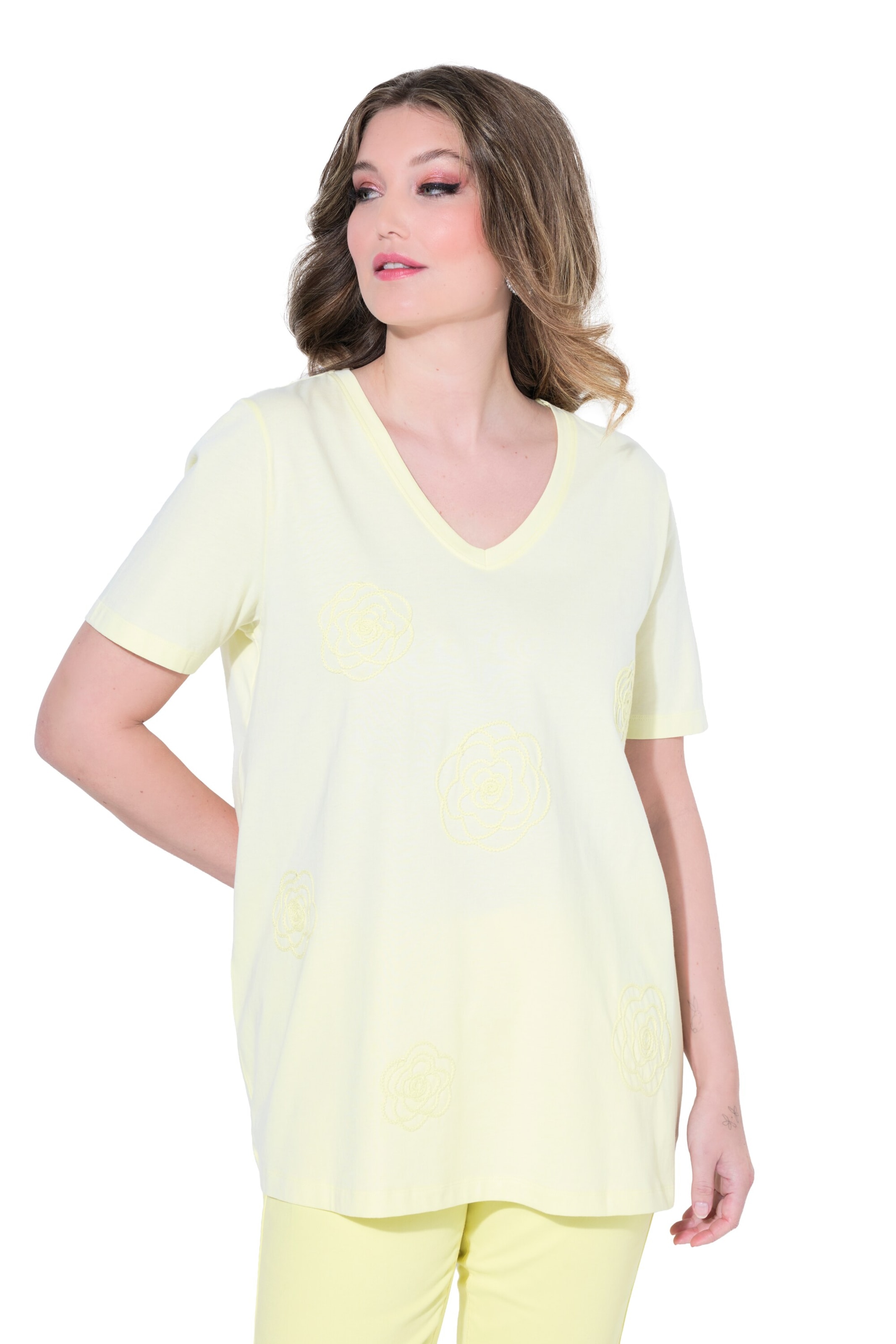 MIAMODA T-Shirt in Gelb: Vorderseite