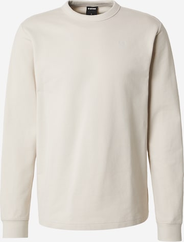 T-Shirt 'Tweeter' G-STAR en beige : devant