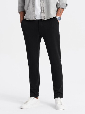 Ombre Tapered Pants 'PACP-0121' in Black: front