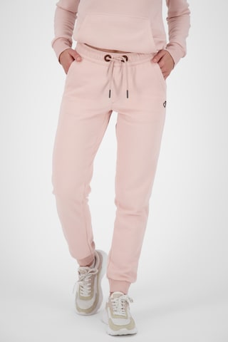 Alife and Kickin Tapered Trousers 'MonalieAK' in Pink: front