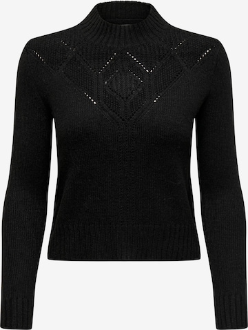 ONLY Sweter 'Allie' w kolorze czarny: przód
