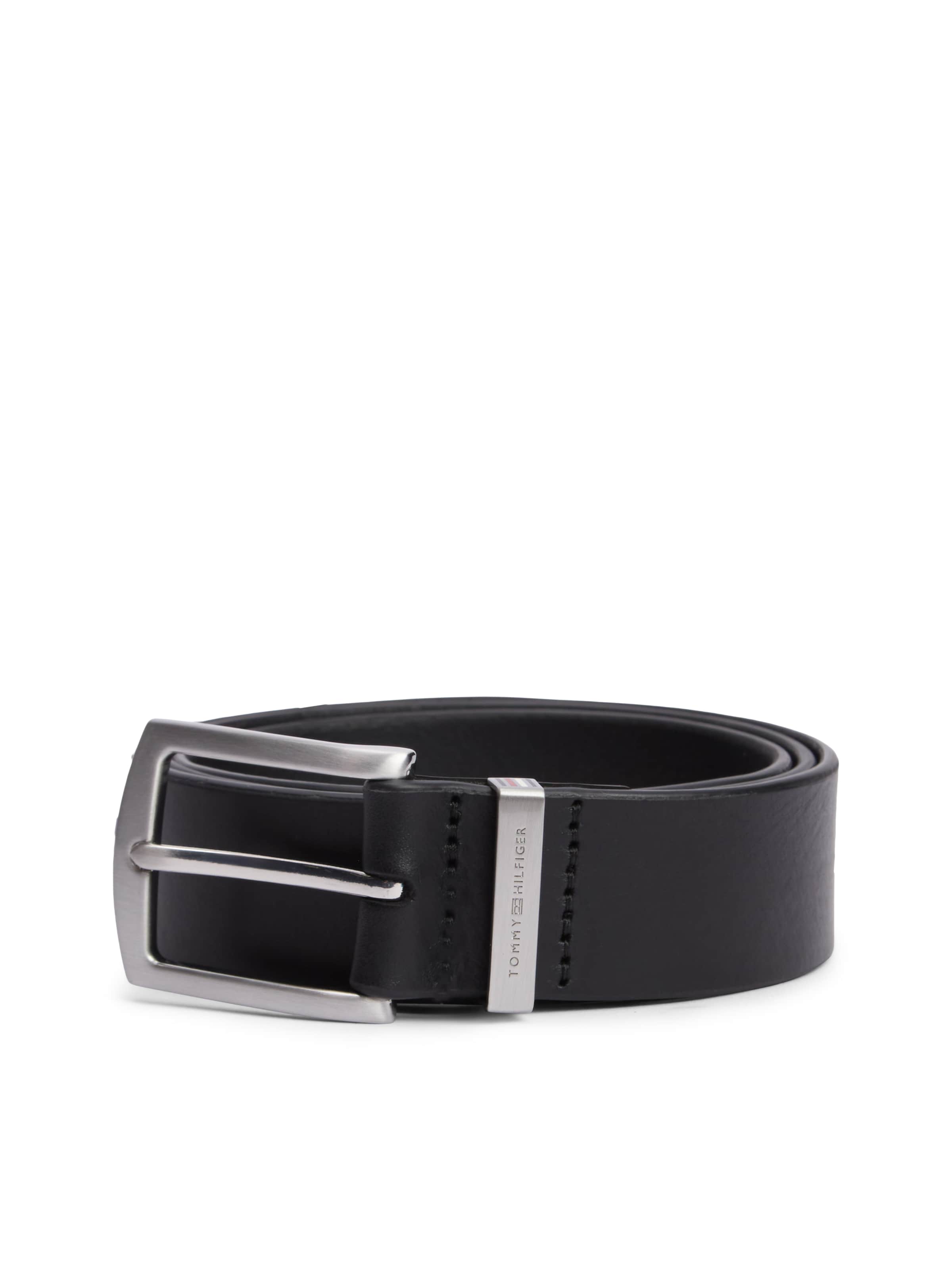 Ceinture 'DENTON' TOMMY HILFIGER en noir : devant