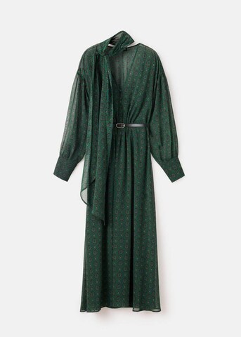 MANGO Shirt Dress 'Lucia' in Green