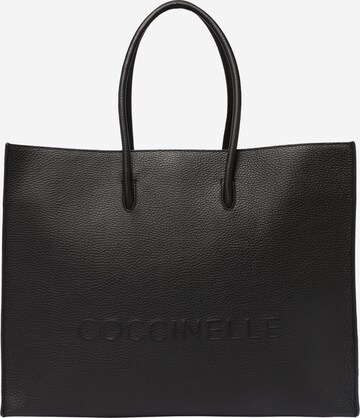 Coccinelle Torba shopper w kolorze czarny: przód