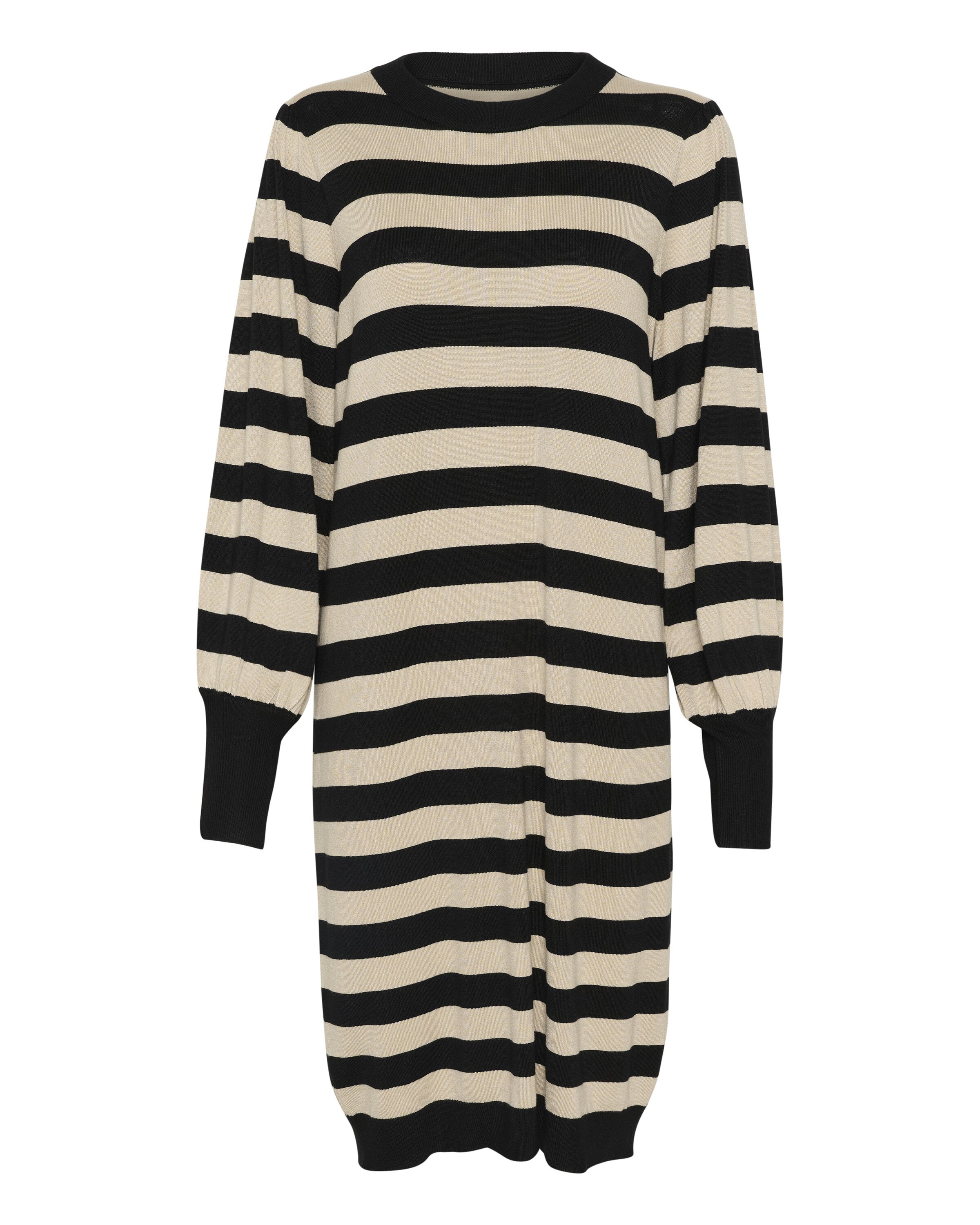 Kaffe Kleid in Schwarz: Vorderseite