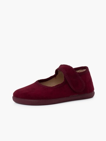 Pisamonas - Zapatos bajos en rojo: frente