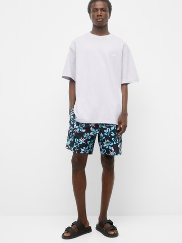 Pull&Bear Badeshorts i blå