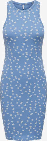 Robe 'Linas' ONLY en bleu : devant