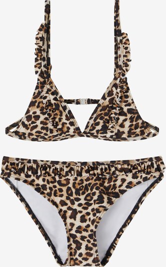 LMTD Bikini 'Zidulu' in beige / braun / schwarz, Produktansicht