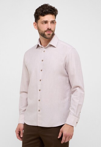 ETERNA Comfort fit Button Up Shirt in Red: front