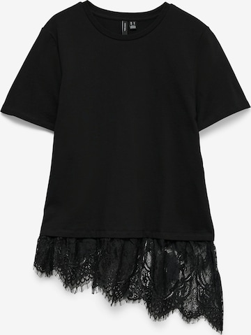 T-shirt 'VMBrit' VERO MODA en noir : devant