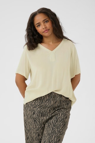 Camicia da donna 'KCAmi' di KAFFE CURVE in grigio: frontale