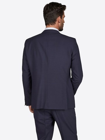 PIERRE CARDIN Regular fit Colbert in Blauw
