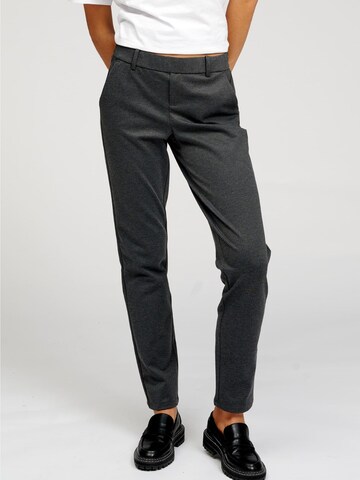 TeeShoppen Slimfit Hose in Grau: Vorderseite