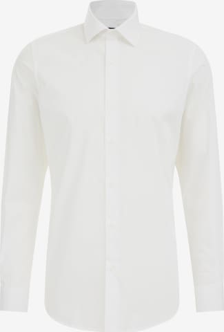 WE Fashion - Camisa de negocios en blanco: frente