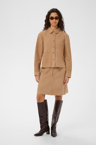 Jupe 'SLParvati' SOAKED IN LUXURY en marron