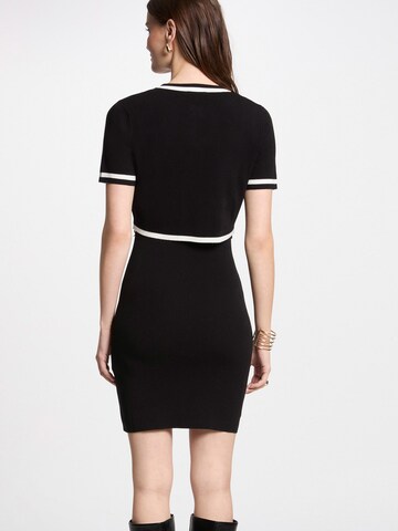 Morgan Knit dress in Black