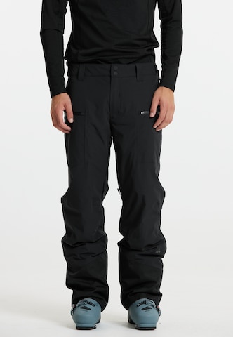 SOS Regular Outdoor Pants 'Straja' in Black: front